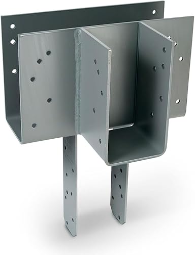 Simpson Strong-Tie CCTQ666SDS - Tapa de columna de haz pintado 6X en forma de T con tornillos SDS