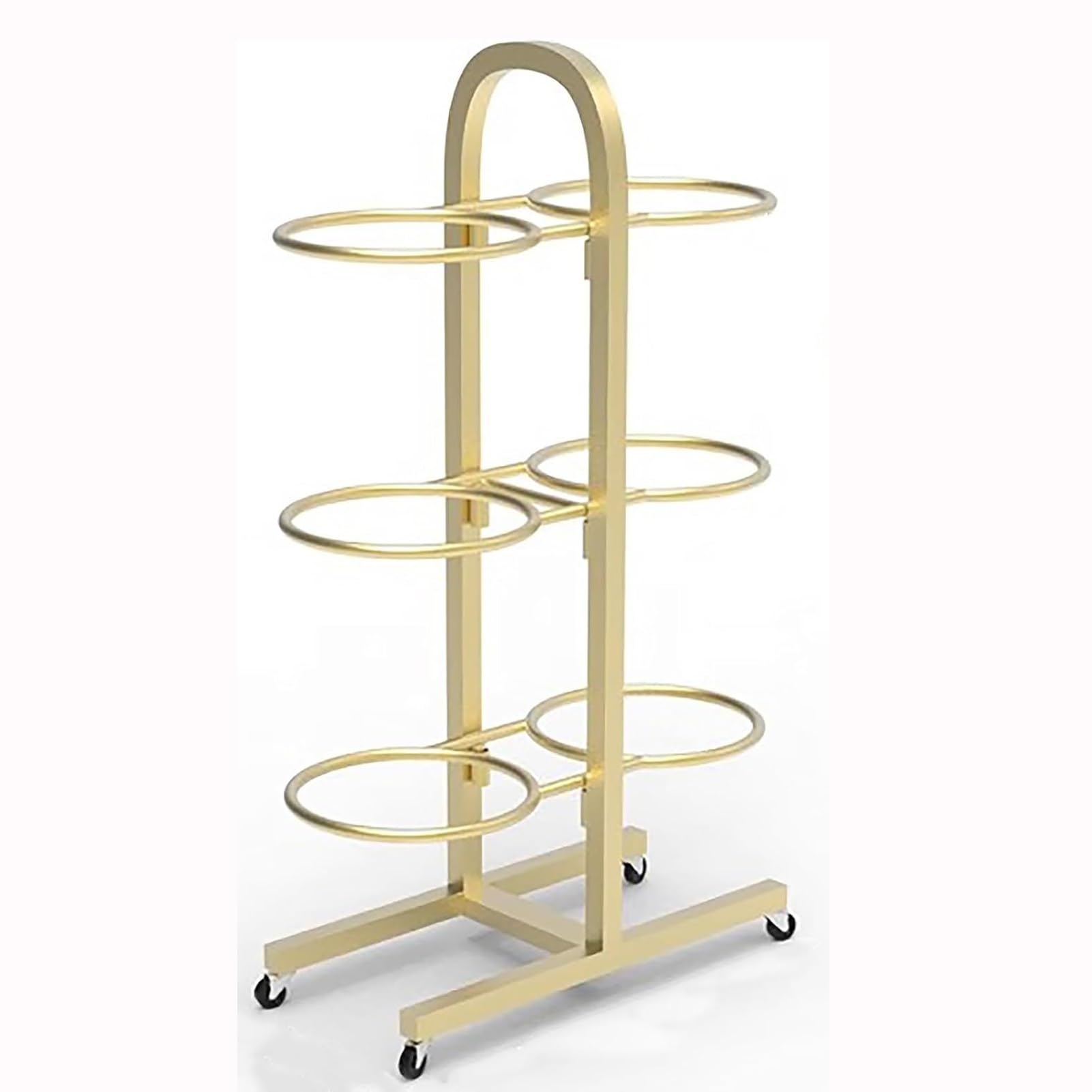 36-calowy dwustronny uchwyt do przechowywania piłek do jogi tocząca się piłka fitness do domu i siłowni 85 cm stabilny stojak na piłki oszczędzający miejsce sprzęt do ćwiczeń