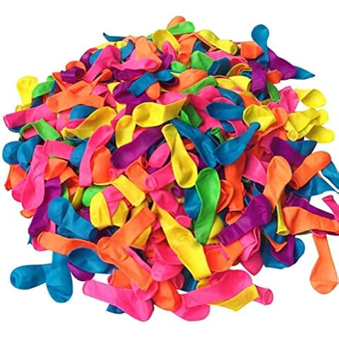 500Pcs Latex Water Balloons with Refill Kits, Outdoor Water Fight Children's Water Toys for Kids Adults Cover