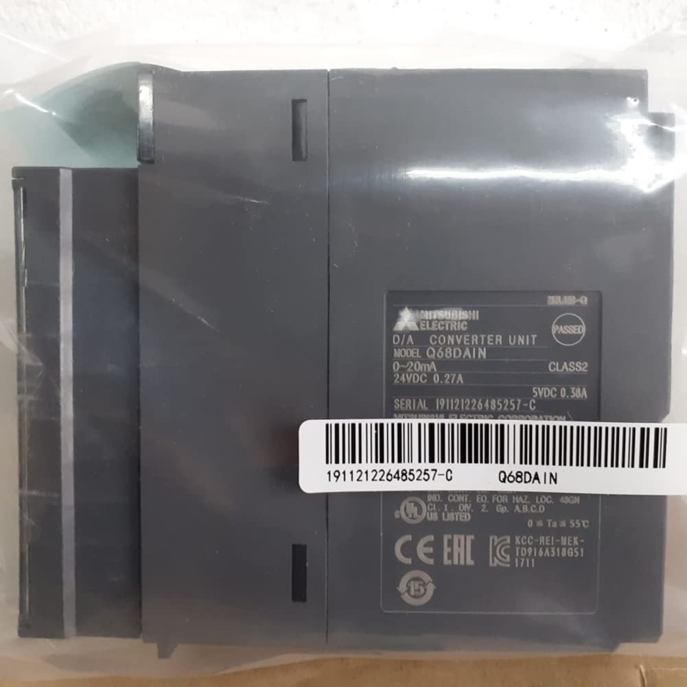 【新品】Q68DAIN 三菱　シーケンサ　アナログ出力ユニット Q68DAVN シーケンサ MELSEC-Qシリーズ アナログユニット 三菱