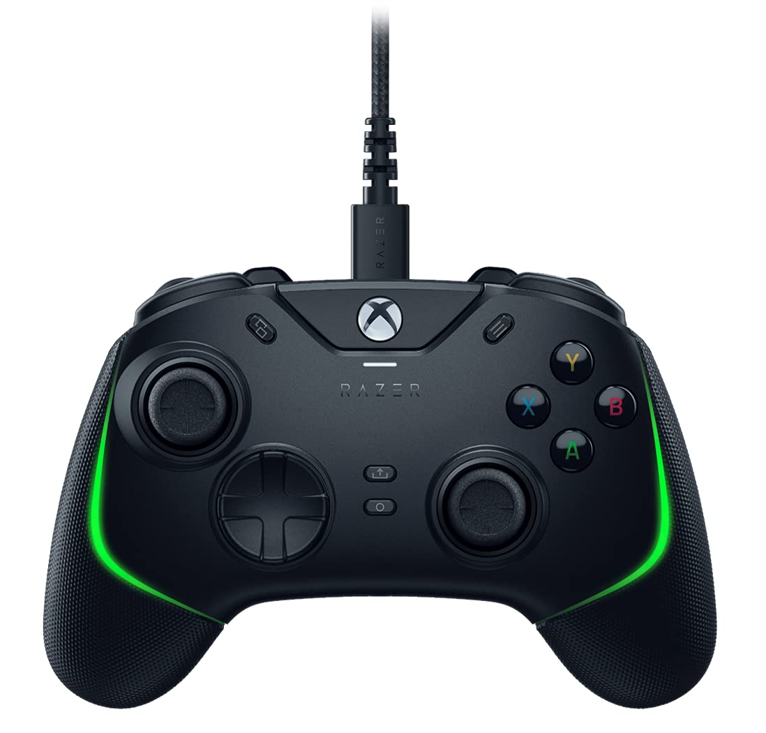 Razer Wolverine V2 Chroma Wired Gaming Pro Controller for Xbox Series X|S, Xbox One, PC: RGB Lighting - Remappable Buttons...