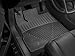 WeatherTech (MB W211 4M B Floor Mat, Rubber, Front/Rear, Black
