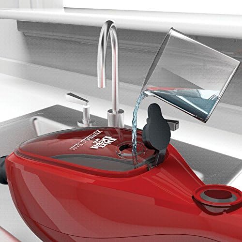 Dirt Devil Versa Mop with Detachable Handheld Steam Cleaner, PD20100, Red