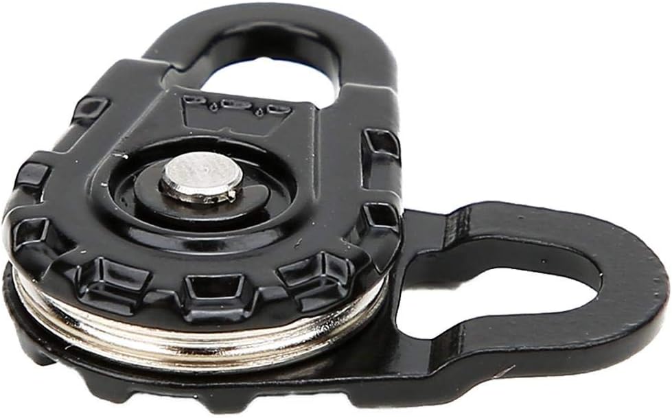 Diydeg 1 pcs RC Winch Snatch, Winch Snatch Block, Black for 1:10 RC Car Model Toy