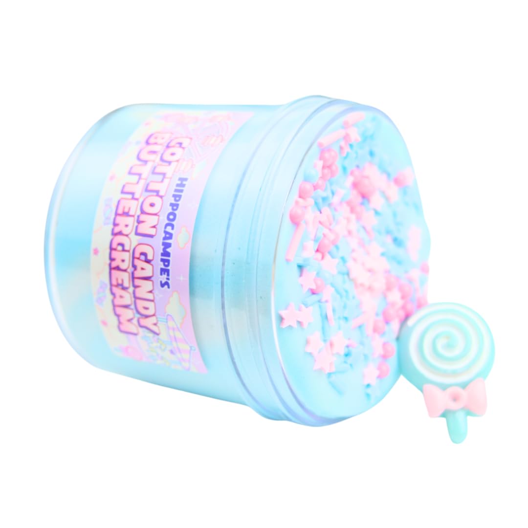 Amazon.com: Cotton Candy Buttercream Slime (SCENTED) | Handmade