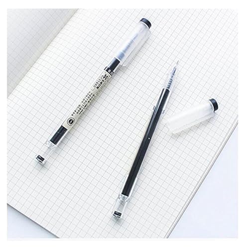 Bemlp EXTRA-FINE GEL INK PEN BALLPOINT PENS Gel Ink Pen Japanese Style Liquid Ink Rollerball Pens Quick Drying 0.35Mm Ultra Fine Point Ballpoint Maker Pen Premium thumb #4