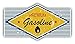 Price comparison product image Gasoline Premium Auto Vintage Label Car Bumper Sticker Decal 15 x 8 cm
