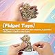 Skin Picking Spielzeug, Zappelspielzeug zum Hautzupfen Perlen Skin Picking Sensory Toy Anti-Stress Skin Picking Fidget Pad für Kinder mit ADHS und Zwangsstörungen (Entenform)