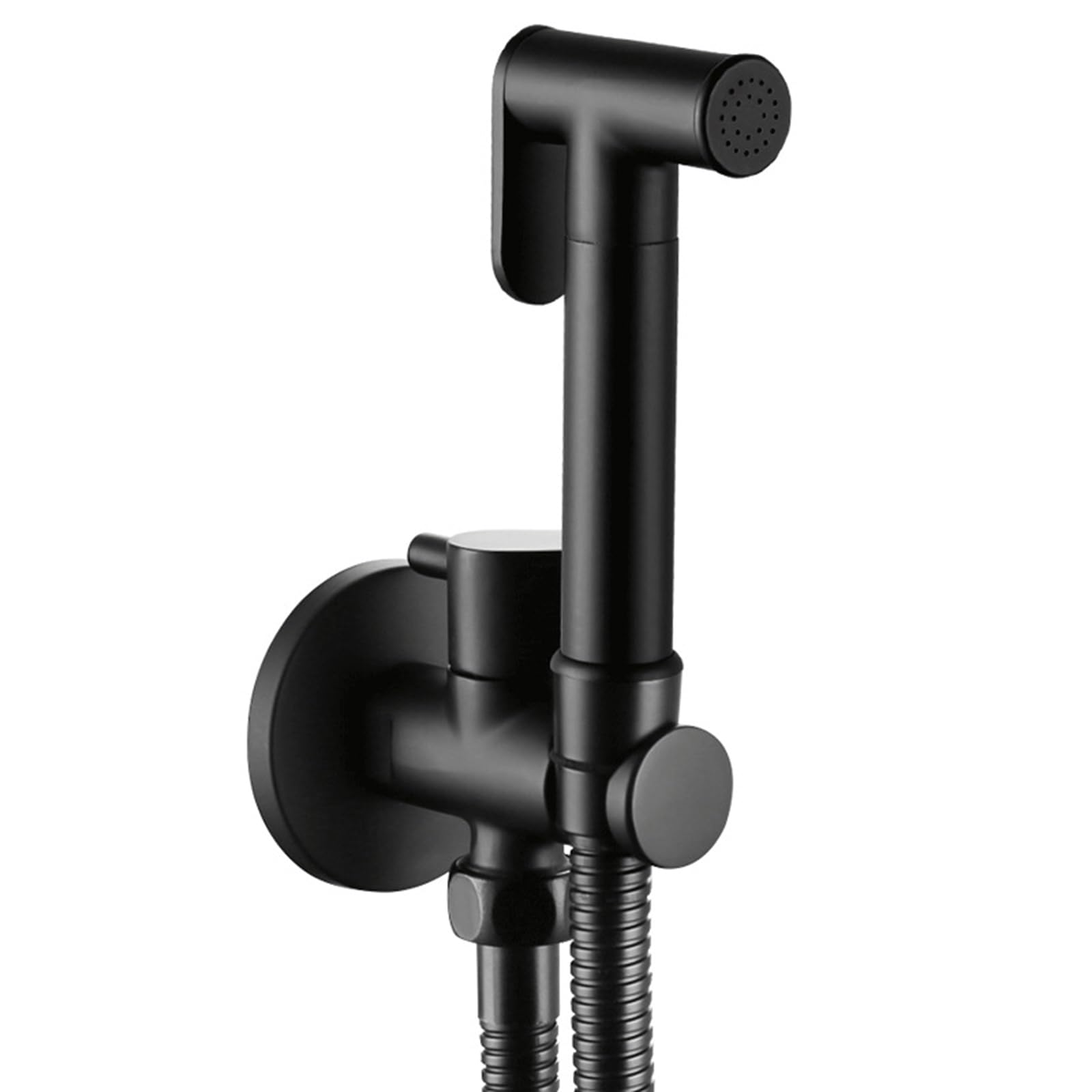 Yjyjy Black Bidet Sprayer For Toilet,Handheld Bidet Sprayer Kit,Bidet Sprayer For Toilet,Toilet Sprayer Bidet,Brass Multifunctional How To Flush