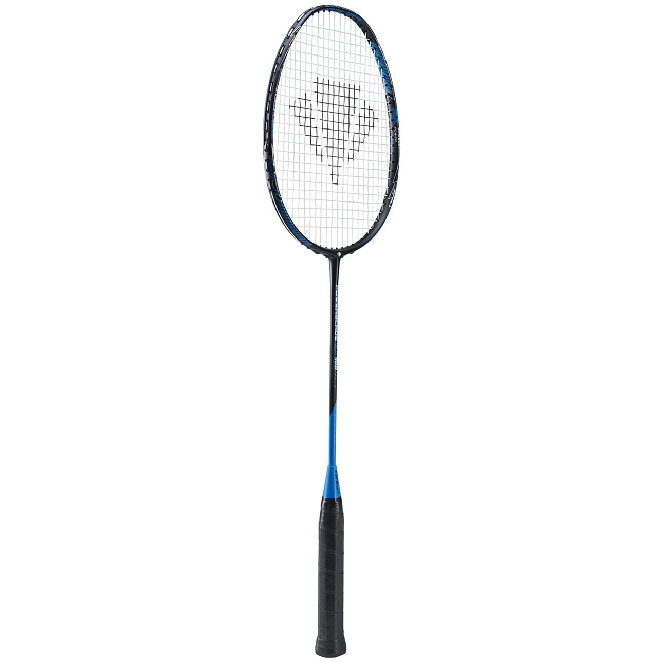 Carlton Unisex – Erwachsene Powerblade Ex 400 Badminton Schläger, Black/Fluor Cyan, One Size