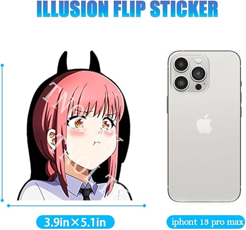 Miniatura 2 de Calcomanías de animé para automóvil, impermeables, calcomanías de parachoques de anime para automóvil, laptop, ventana, iPad, patineta, niños