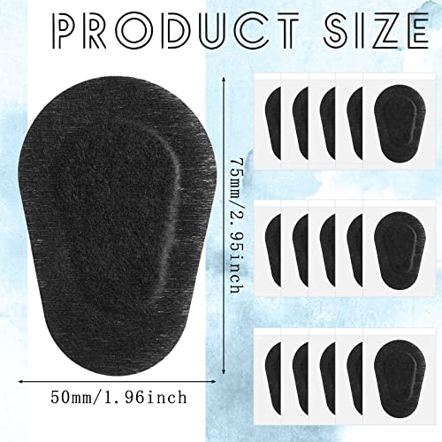 Image of Panitay 40 Pcs Eye Patches for Adults,3 X 2 Inch,Black | Disposable Breathable Medical Bandage, Adhesive Design for Amblyopia Lazy Correction Therapy, Daily Use Patches