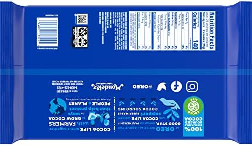 OREO Double Stuf Chocolate Sandwich Cookies, Family Size, 12 - 20 oz Packs