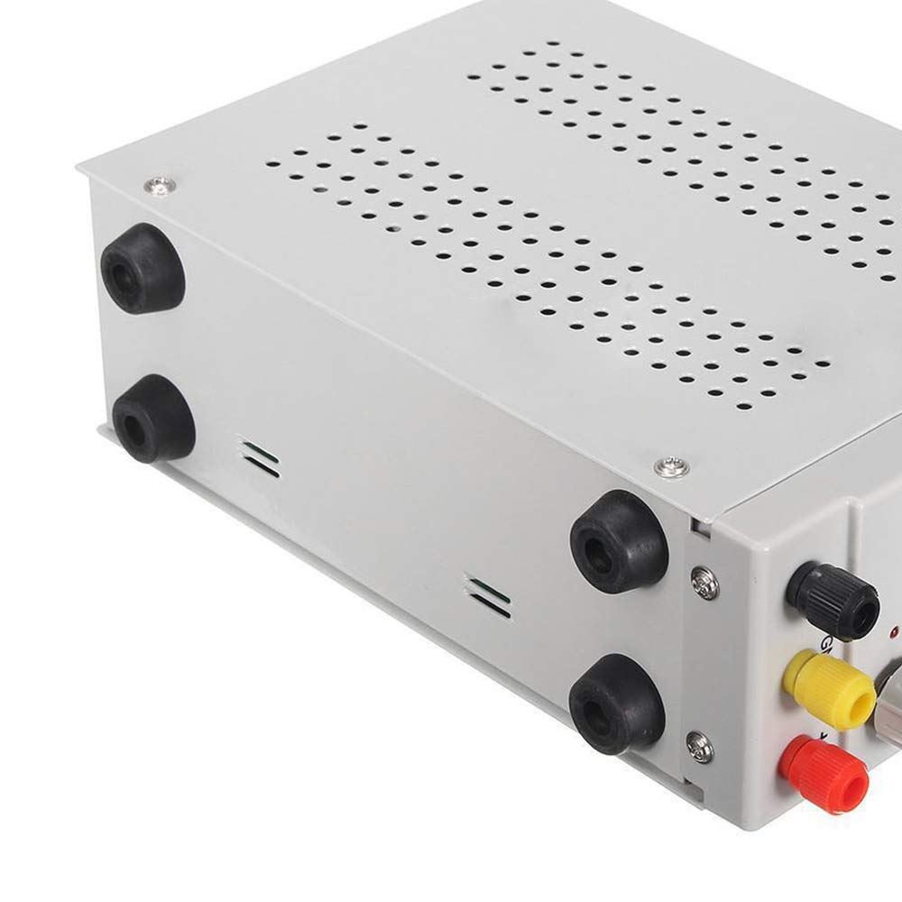 Fuente de alimentación para laboratorio (30 V, 10 A, regulable, pantalla digital, LED, 220 V, 50 Hz, regulable)