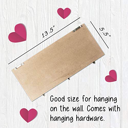 Vilight Grandma’s Brag Board - Gifts For Grandma From Granddaughter And Grandson - Nana Granny Picture Frame Photo Holder - 13.5X5.5 Inches #TOP1