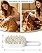 Cat Steam Brush for Shedding, Pet Steam Brush for Cats and Dog, 4 in 1 Rechargeable Cat Hair Brush, Spray Anti-Static, Massage, Cleaning, Shedding & Combing All In One, for Long & Short Haired Pets!