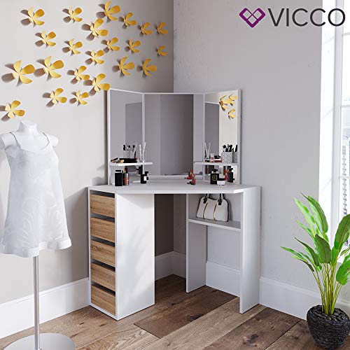 Vicco Arielle Hoekkaptafel, kaptafel, commode - Image 5