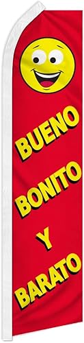 Bueno Bonito Barrato Swooper - Bandera publicitaria perfecta para lotes de automóviles, concesionarios, concesionarios de automóviles usados,