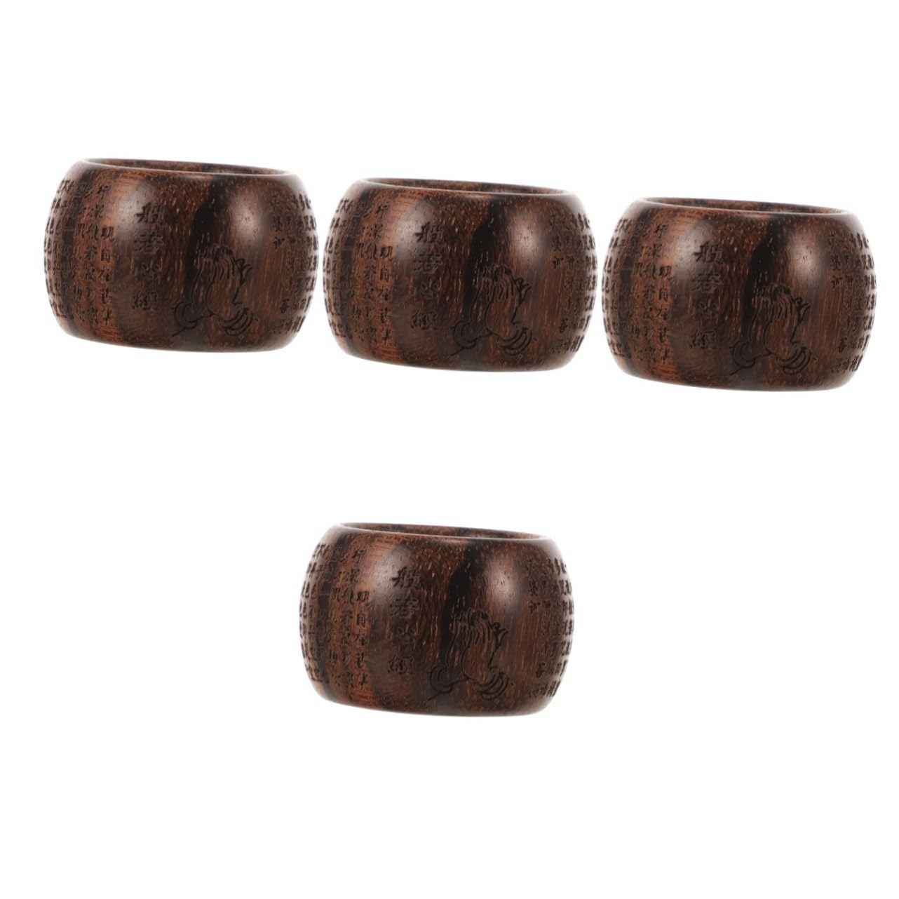Bague en bois Veemoon bague de pouce au style elegant - 8