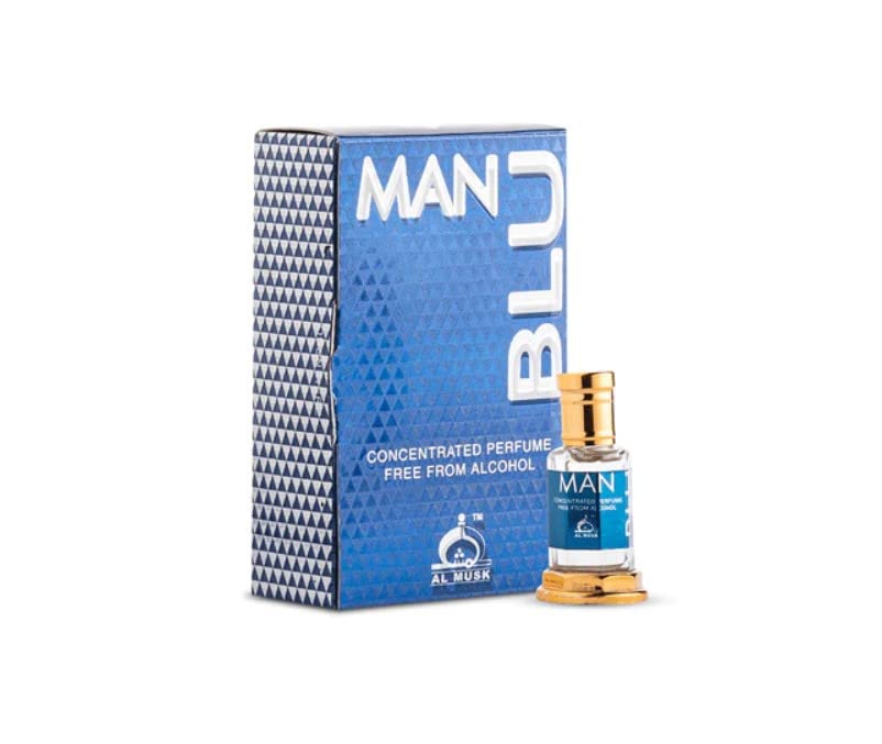 Man Blu this masculine fresh aqueous caters to the contemporary tastes of energetic and spirited young men. 12 ml