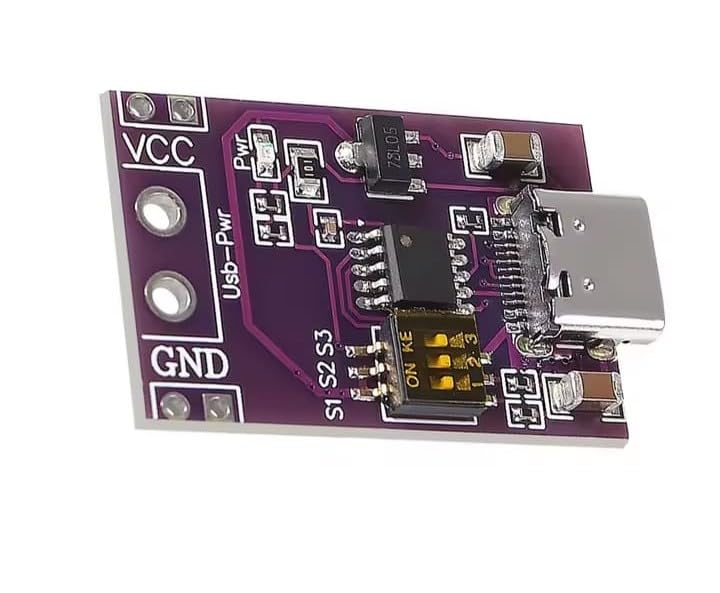USB Type-C PD Trigger Module Adjustable Voltage Converter Board 5V/9V/12V/15V/20V Output with DIP Switch Selection, USB-C Power Delivery Decoy Module for DIY Electronics Projects-picture-17