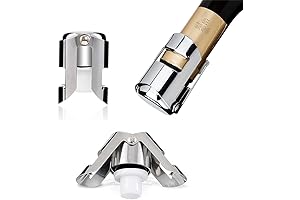 miuva Reusable Champagne Stoppers 3-Pack: Preserve the Fizz