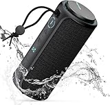 Raymate Bluetooth Speaker, IPX7 Waterproof, 30W Stereo with Deep Bass, Wireless Blue Tooth 5.3, 100Ft Range TWS Pairing, 15H Playtime, Portable Speakers with Lanyard for Party Beach Travel Gift