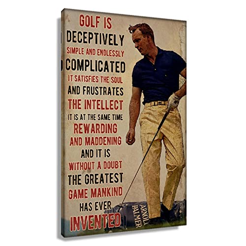 Framed Golf Wall Art Print