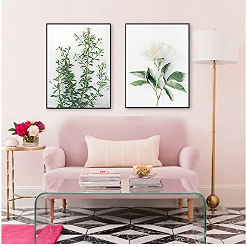 Toile peinture murale pour habiller un grand mur vide affiches de plantes sans cadre