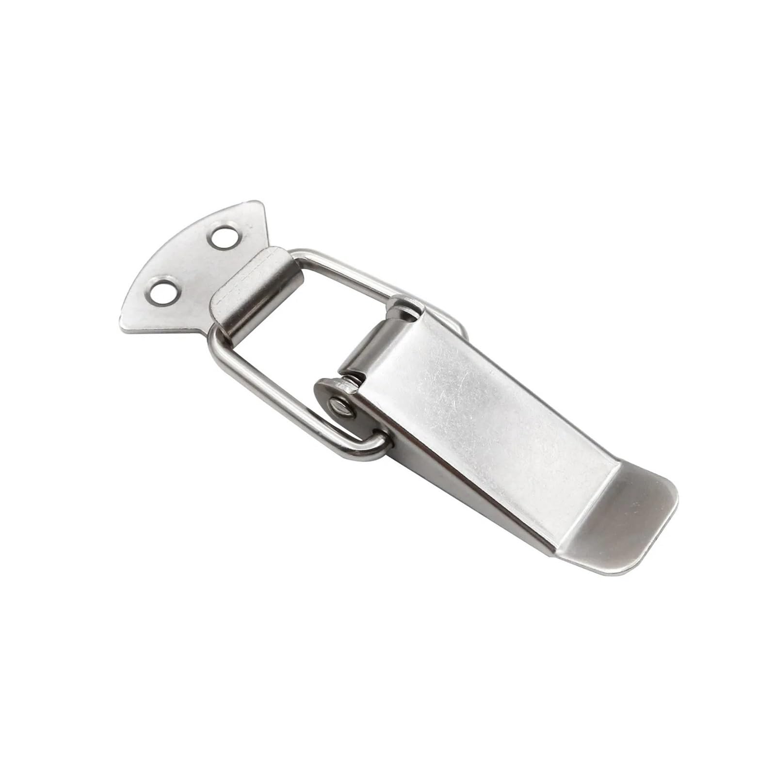 WPOIYHGBY 1Pcs 304 Stainless Steel Toggle Hasp Lock Buckle 101 Spring Cabinet Door Drawer Food Machinery Equipment Luggage Duckbill
