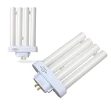 CFML27W Natural Daylight Fluorescent Light Bulb&comma;Compatible for VERILUX CFML27VLX&comma;6500K Daylight Spectrum-2 Pack