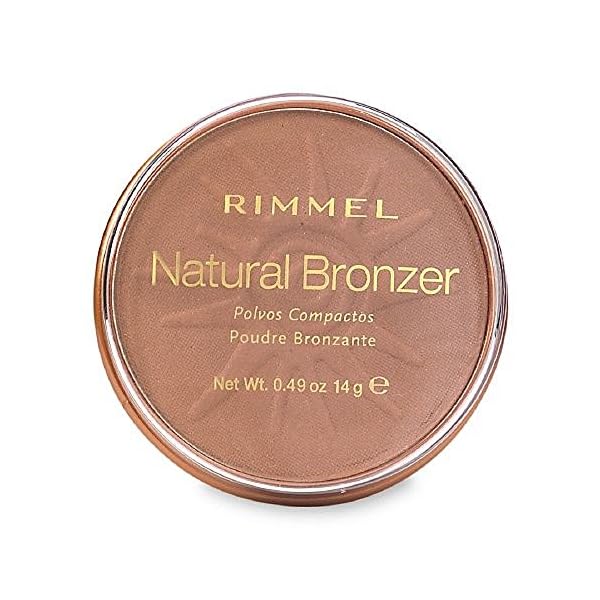 Rimmel London Natural Bronzer, Sun Bronze [022] 0.49 oz (Pack of 2)