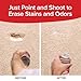 Bull Shot Carpet Spot & Stain Remover by Horsepower, AS SEEN ON TV, Made In USA, Just Point & Spray, Stain-Lifting Foam-Action, Pet Stains & Odors, Coffee, Soda, Wine, Grease, New & Old Stains & More
