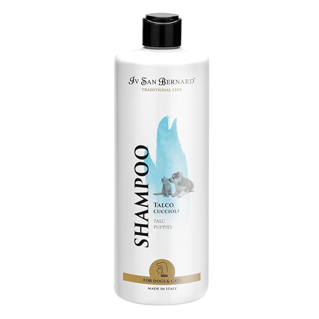 Champú de Talco para Perros y Gatos - Línea Tradicional - 500ml - Especial Cachorros