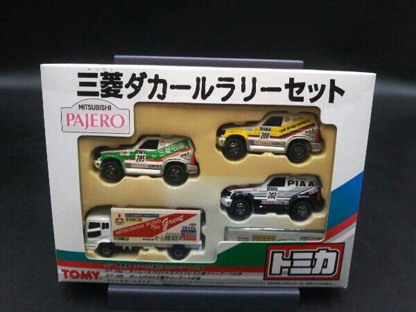 Amazon | トミカ 三菱 ダカールラリーセット | ミニカー・ダイキャスト
