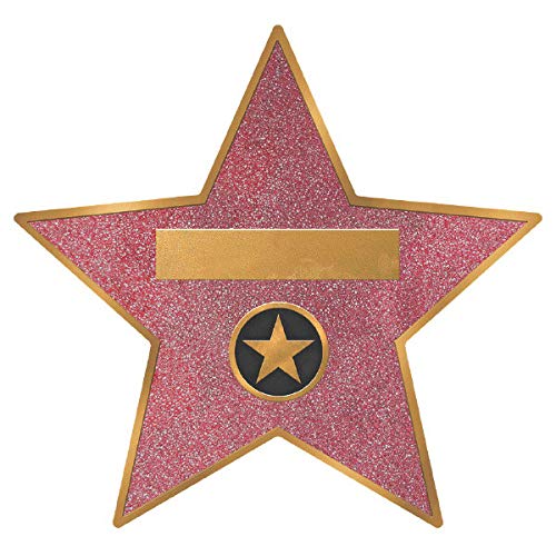 Glitz & Glam Star Party Decal Clings, 24 Ct.