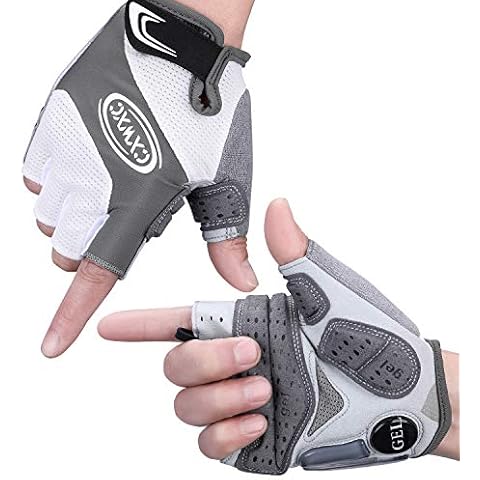 CXWXC Cycling Gloves Men Women MTB Gloves Half Finger with Gel Pad for Shock Absorption Non-Slip Breathable Gloves Cycling Sports Outdoor Cover