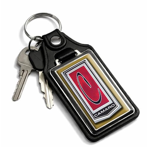 Image of Brotherhood Car Key Chain for Camaro - Classic Models Keychain for Men and Women Gift Key Ring - Placer Gold - 2nd Gen 71-73