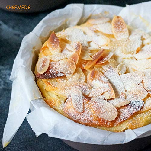 Chefmade Mini Cheese Cake Pan Set, 4-Inch 4Pcs Non-Stick Round Cake And Loaf Bakeware For Oven And Instant Pot Baking (Champagne Gold) #TOP3