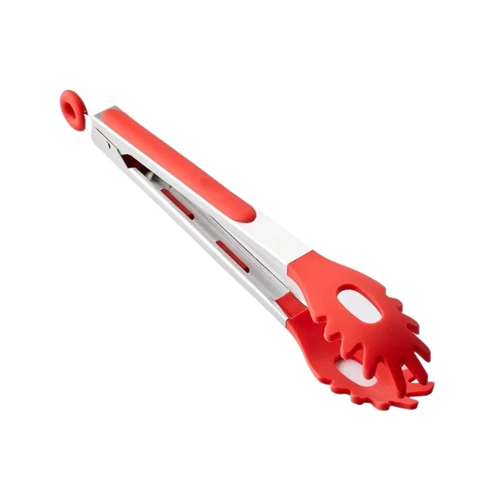 Silikon-Küchenzangen, Edelstahl-Klauen-Lebensmittelklammern, Silikon, for den Außenbereich, Grill, Küchenutensilien(12 Inch Claw Clip)