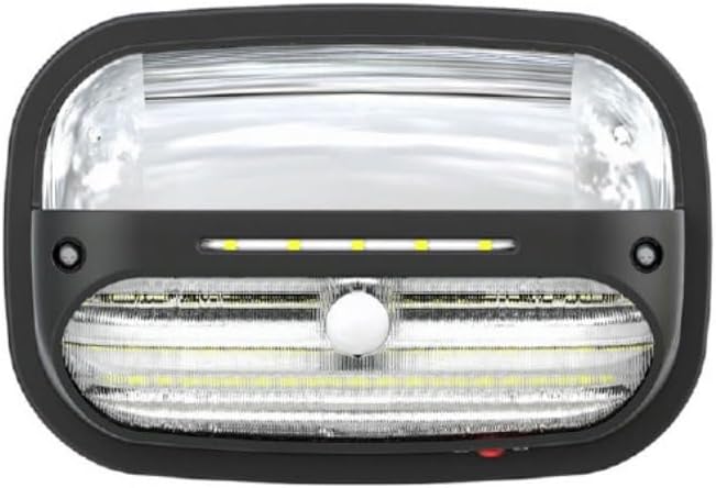 KASTLITE Solar Wall Pack Light 20W - Mini Wall Mount LED, 1000 Lumens, 3 Operating Modes, Comparable to 150W HID - Off-Grid Solar Lighting for Doorways, Walkways & Other Outdoor Areas
