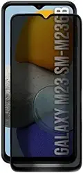 [GL CASES] Película Privacidade Samsung Galaxy M23 Anti Risco Privativa De Vidro Temperado 3D Proteção 9H Pelicula Samsung Galaxy M23 Anti Espião Cobertura Total Da Tela + Kit Limpeza Para Aplicação
