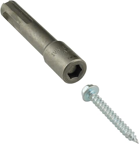 Miniatura 4 de IVY Classic 44794 3/8 x 2-1/2" SDS-Plus fijador de tuercas magnéticas, Impact Plus, 1/tarjeta