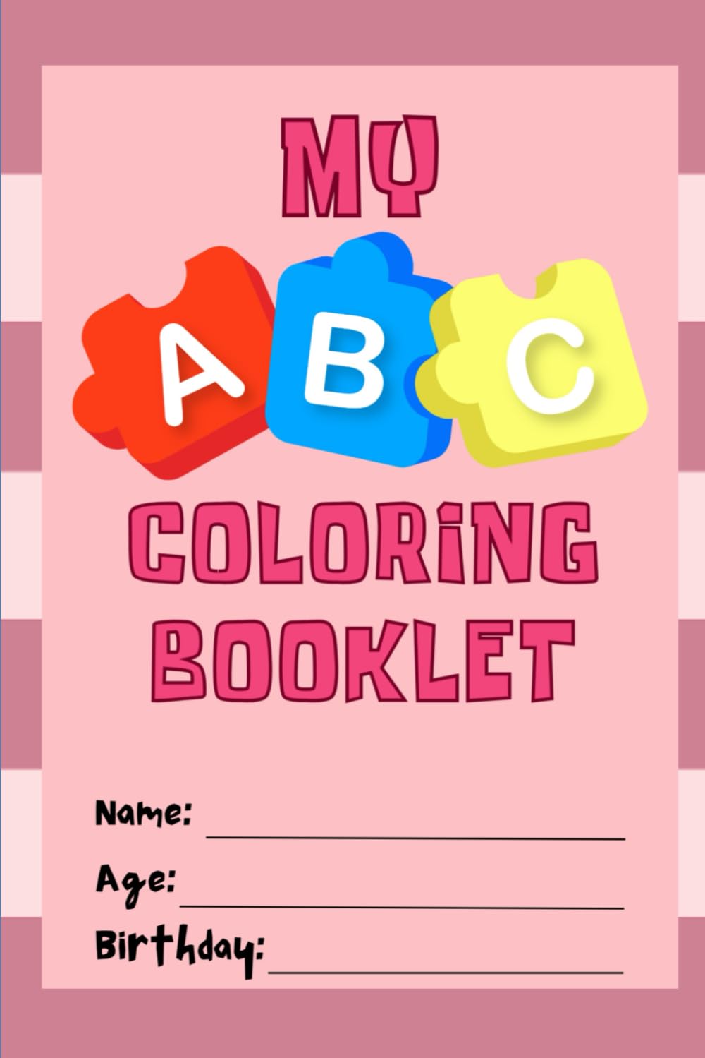 My ABC Coloring Booklet | Kid's Colouring Books