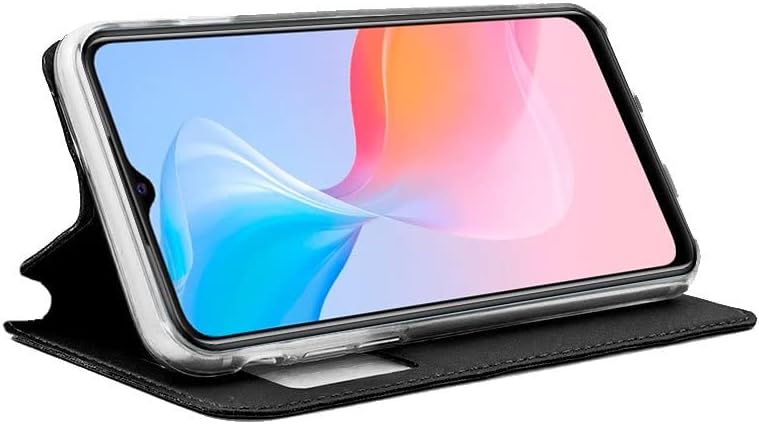 Cool Flip Cover Case for Vivo Y11s / Y20s Plain Black