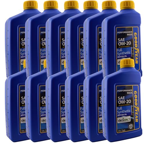 Aceite para motor 0W-20 Full Synthetic Goodyear 1 Cuarto x12 miniatura 1