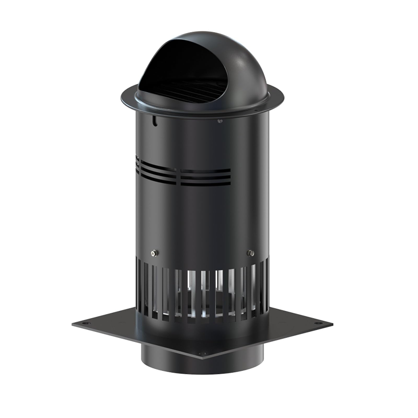 Coperchio Comignolo, Aspiratore per Camino per Canna Fumaria Tonda Professionale da Tetto Aspirafumo Elettrico Tiracamino Tirafumo Comignolo, Camino Base Circolare(149mm/5.9in)