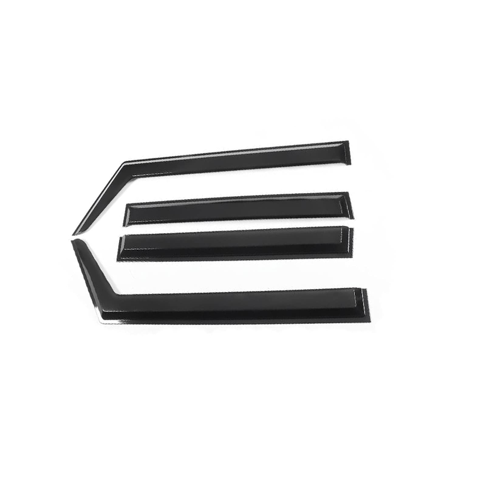 per Suzuki Jimny 2019 2020 2021 2022, Visiera per Finestra Auto Parapioggia Parapioggia Fumo Scudo Deflettori Tendalino Trim Copertura Accessori Auto