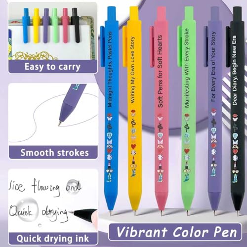 Set de 6 bolígrafos Taylor Neutral para amantes de la música miniatura 4