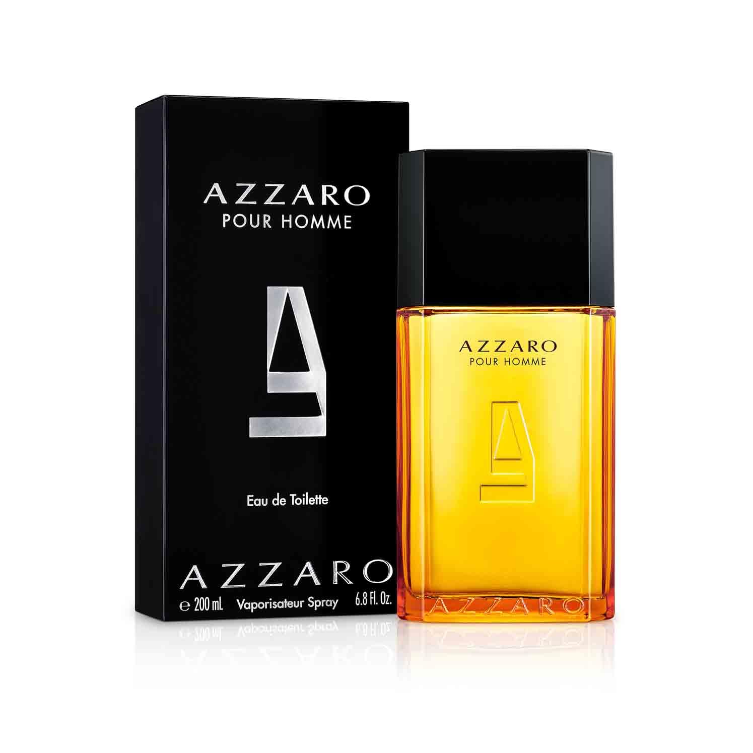 Azzaro Pour Homme Eau de Toilette Uomo, Profumo Uomo Intenso ed Elegante, Fragranza Fougère Aromatica, Note Legnose e Agrumate, Con Anice Stellato, Lavanda e Vetiver, A Lunga Durata